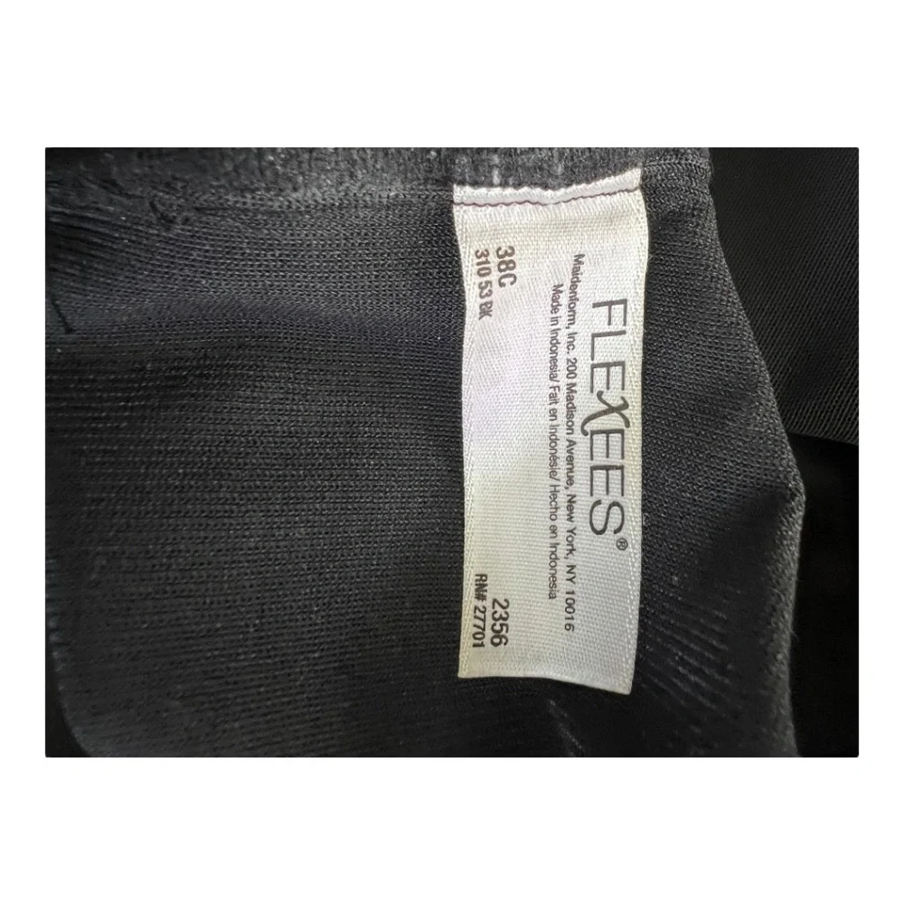 EUC JONES WEAR Black & Cream Floral Mid Length Dress Sz 14 + Flexees Shapewear - Picture 14 of 15